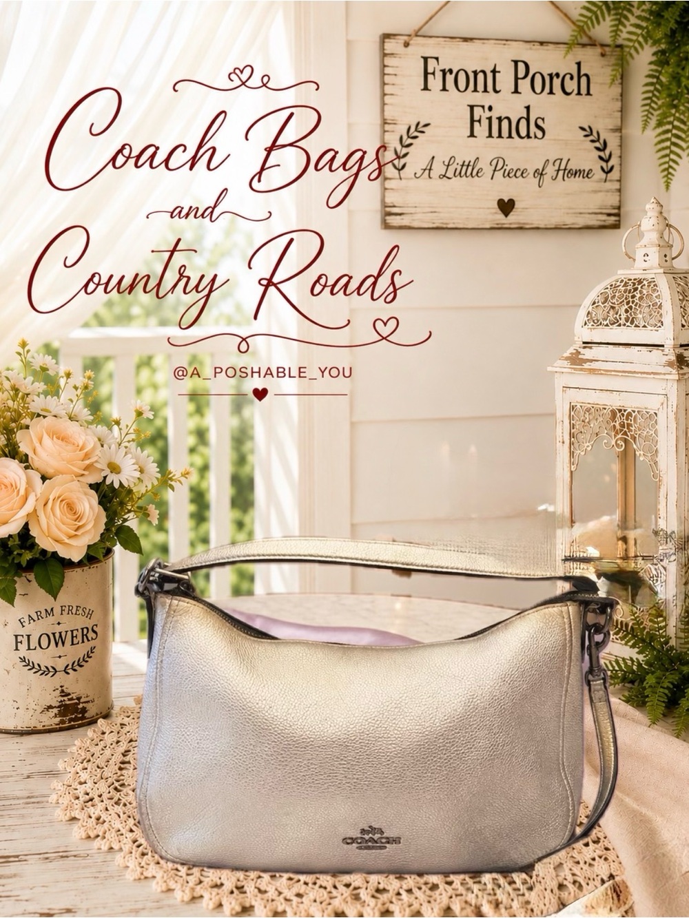 Coach Metallic Chelsea Crossbody